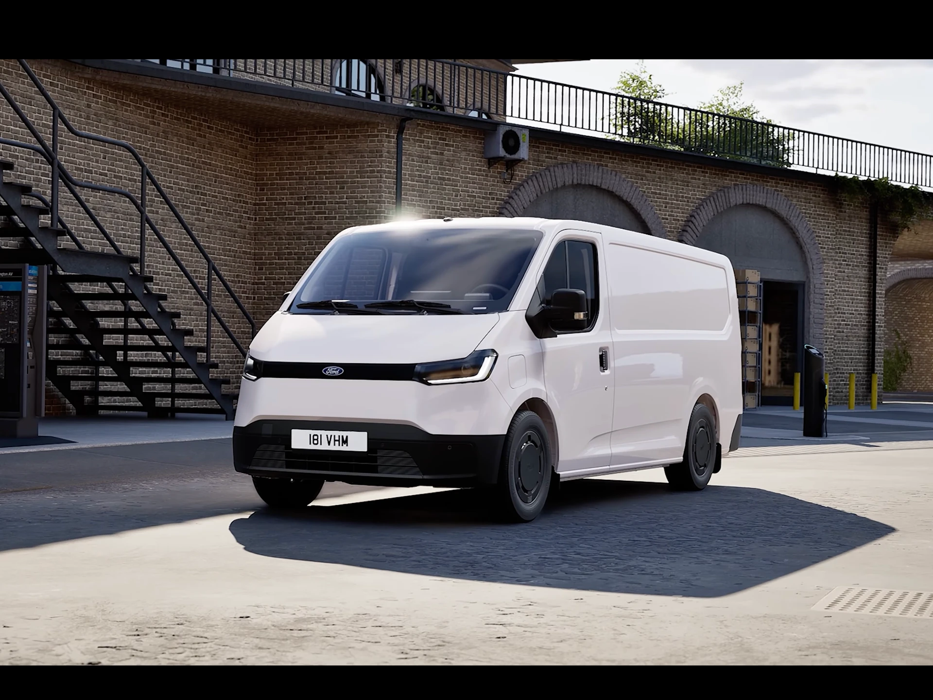 The New Ford Transit City Is A High-Tech Electric Van With Chinese Roots