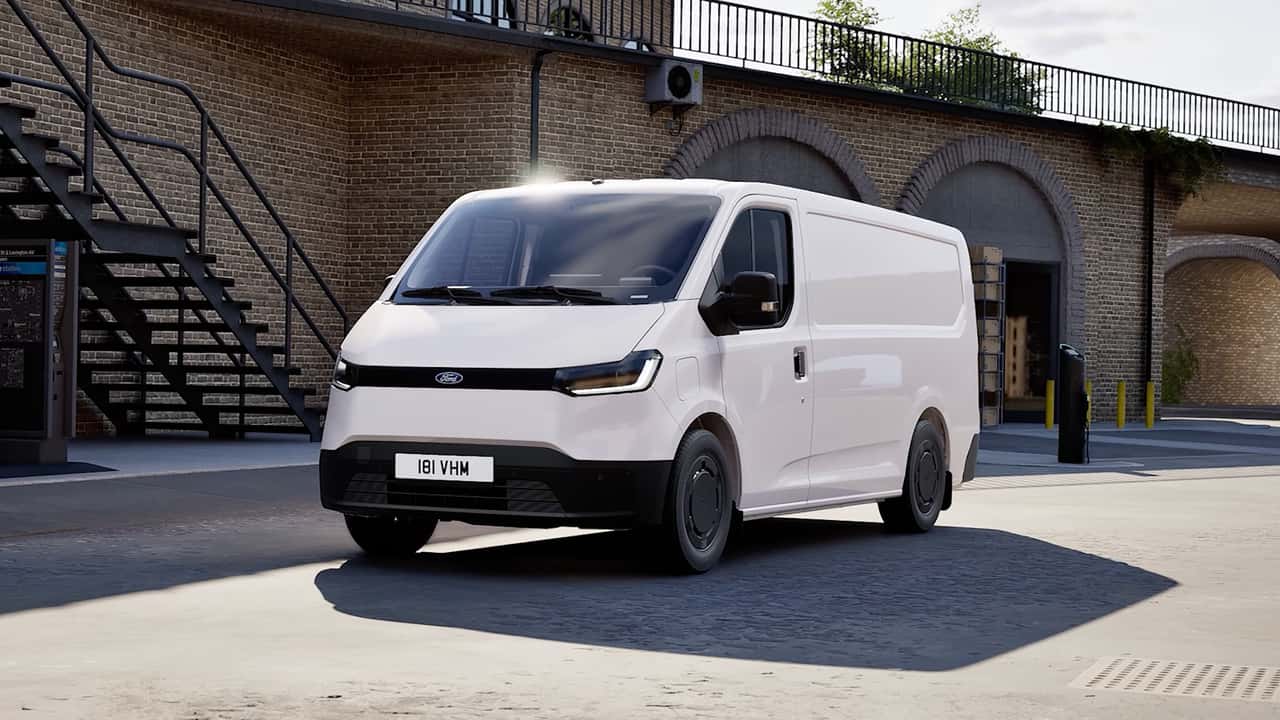 The New Ford Transit City Is A High-Tech Electric Van With Chinese Roots