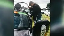 Porsche Boxster bei der eBay Motors Baltic Sea Circle Rallye 2026