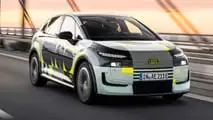 Audi A2 E-Tron 2026 prototipo camuflado