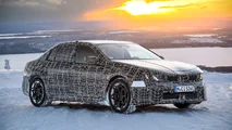BMW i3: la berlina de la Neue Klasse durante las pruebas en carretera en Arjeplog