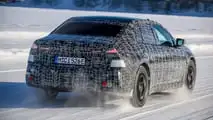 BMW i3: la berlina de nueva clase durante las pruebas de conducción en Arjeplog