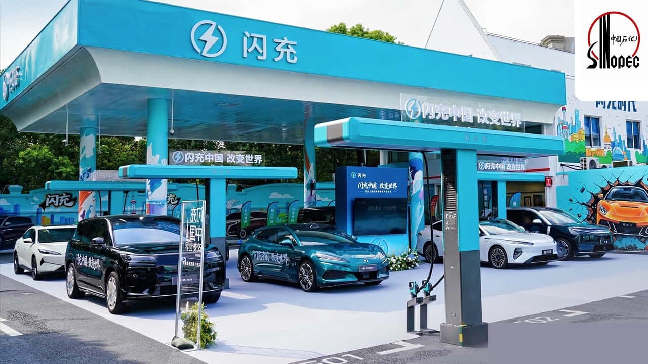 Petrolífera chinesa troca bombas de gasolina por carregadores BYD