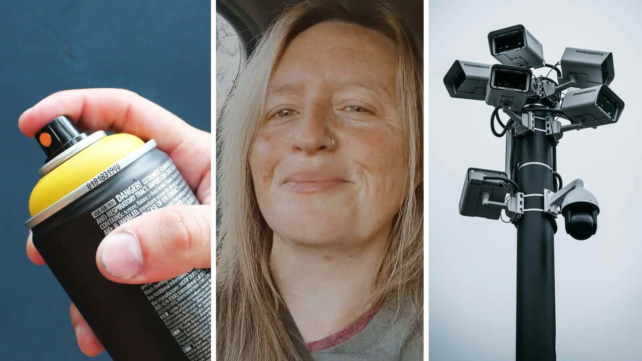 Woman Notices Flock Speed Cameras. So She Definitely Doesn’t Spray Her License Plate With A $14 Paint 'In The Name Of Privacy'