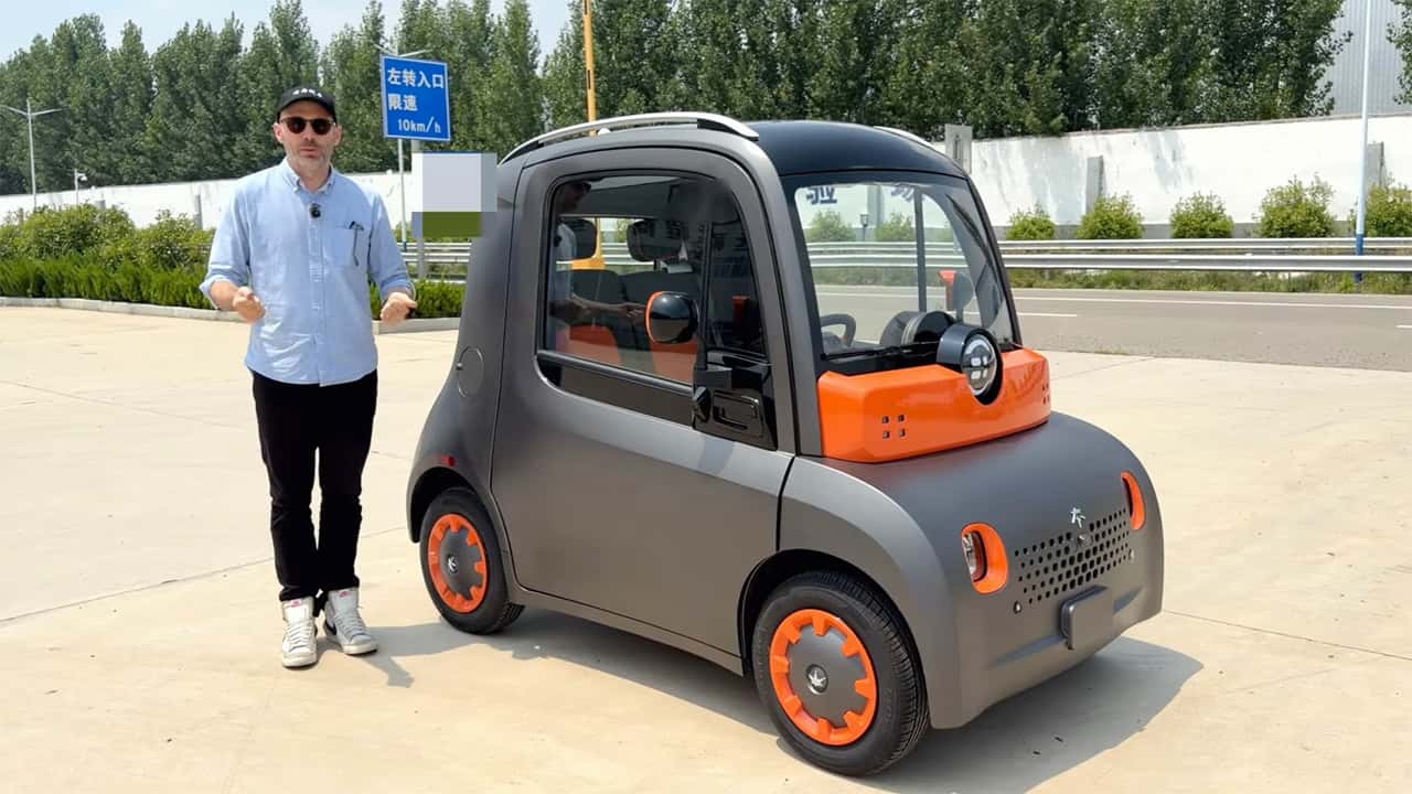 €8,000 Astraux Chinese micro EV packs more features than the Fiat Topolino