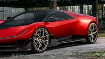 Nuova Lotus Esprit, il render di Motor1.com