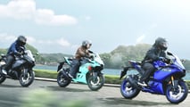 Yamaha YZF-R3 and R25 and 70th Anniversary Edition