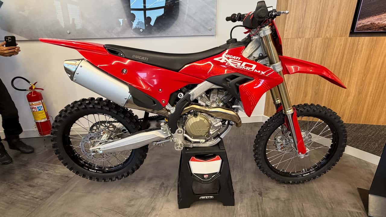 Ducati Desmo 450 MX no Brasil