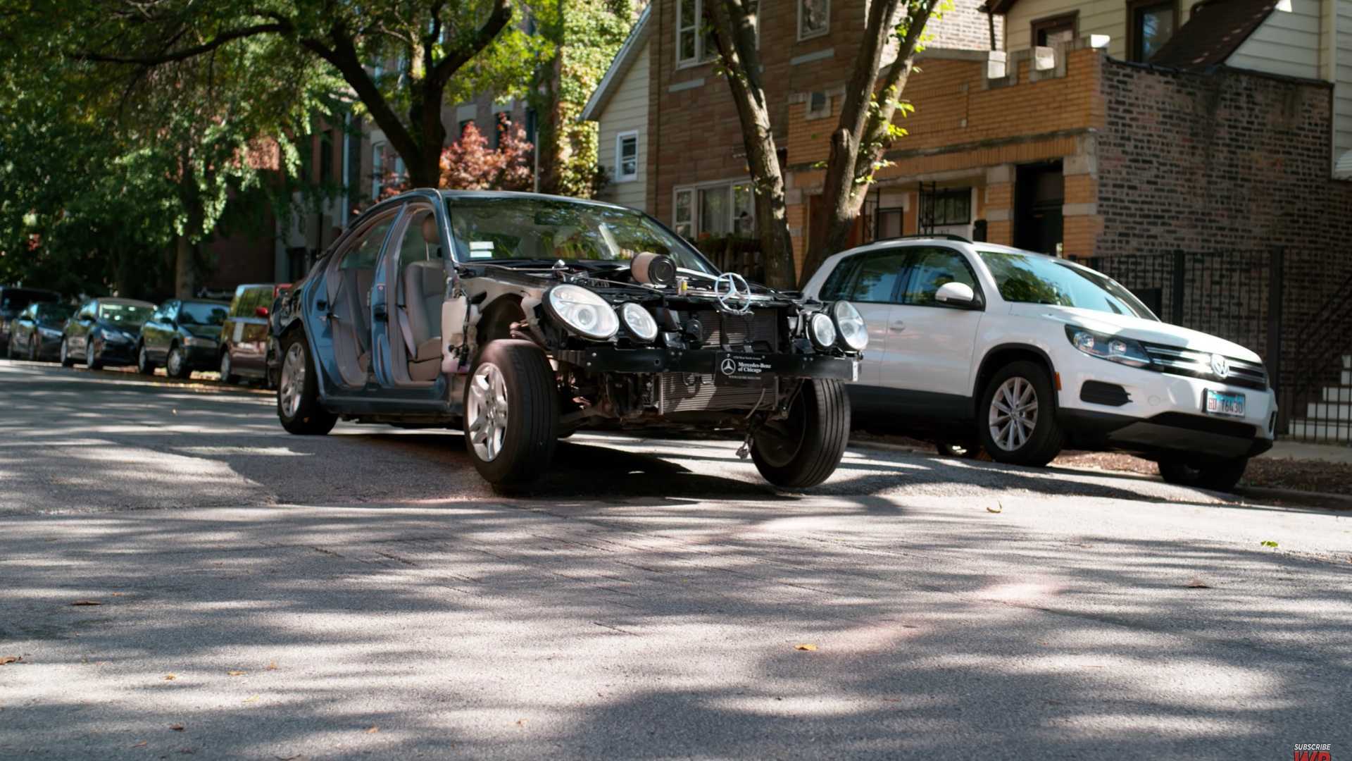 Watch What Hitting A Speed Bump At Full Speed Does To Your Car