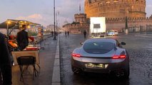 Ferrari Roma reklamının sahne arkası görüntüleri