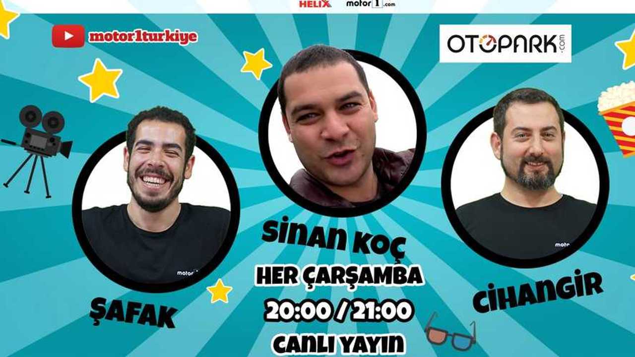 Motor1 Türkiye Canlı Yayın Görseli (Misafir Sinan Koç)
