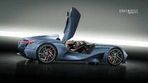 Maserati MilleMiglia Concept Rendering