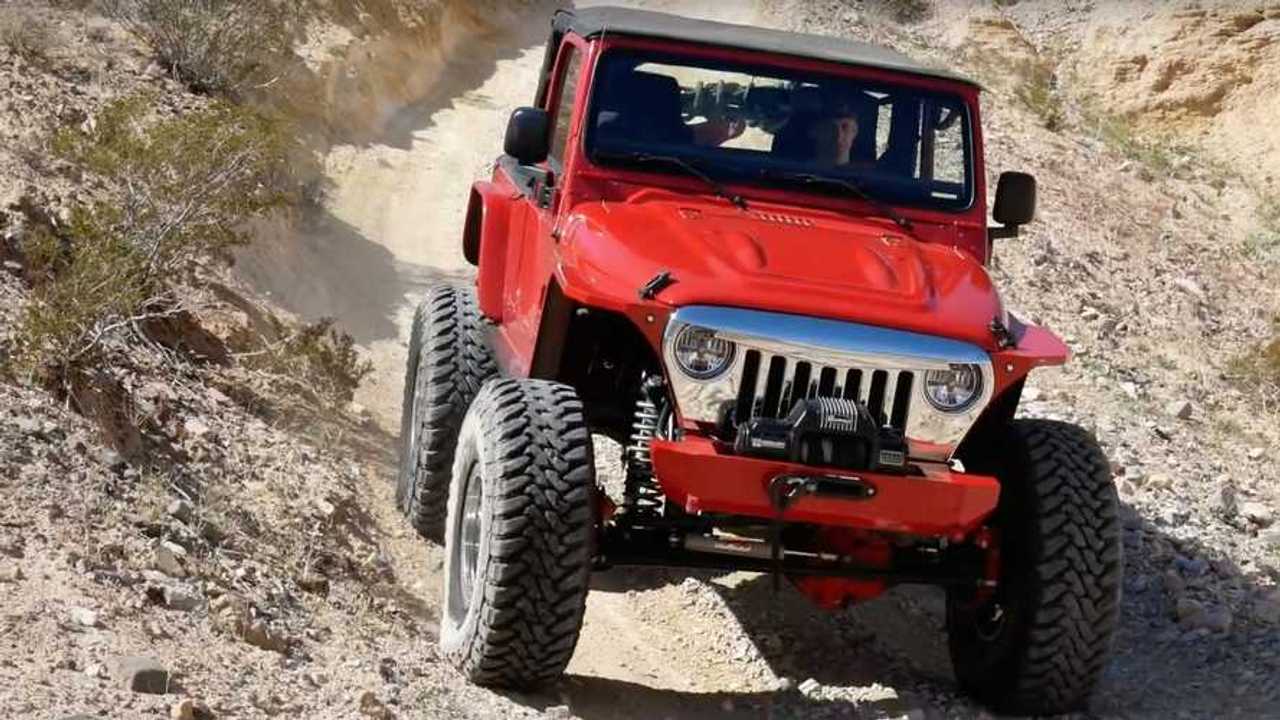 Ağır Modifiyeli Jeep Wrangler Videosu