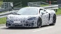 Photo espion McLaren hybride