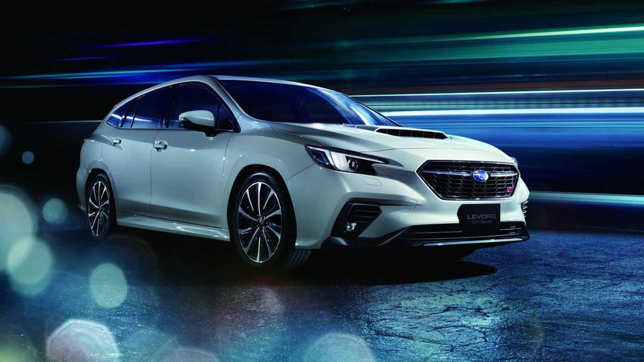 2021 Subaru Levorg versione di produzione
