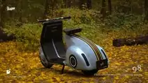 Vespa 98 Electric Concept by Mightyseed
