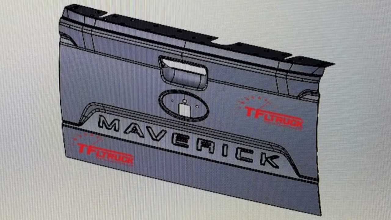 Ford Maverick - Possível tampa da caçamba
