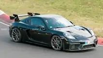 2022 Porsche 718 Cayman GT4 RS Spionagefoto