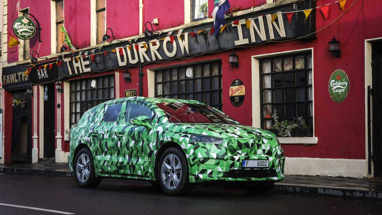 2021 Skoda Enyaq Teaser
