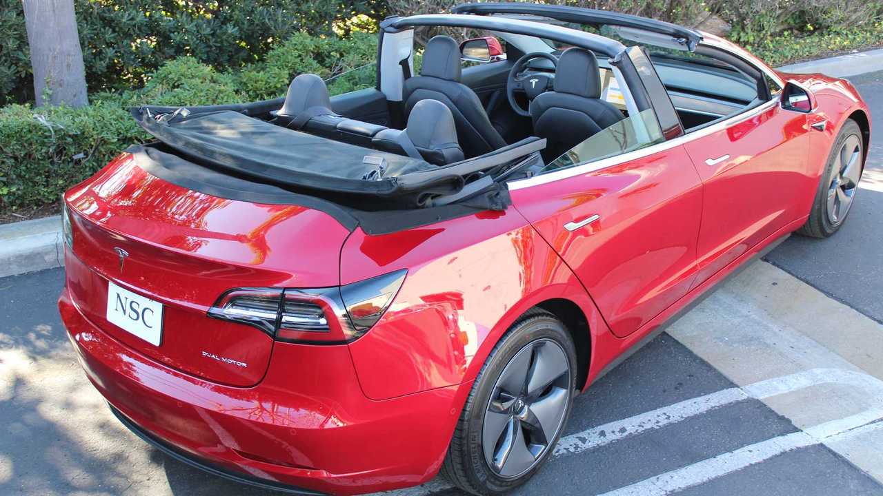 Tesla Model 3 Covertible