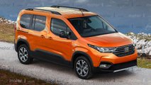 New Fiat Doblò rendering
