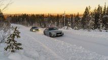 Prototype Mercedes SL en Suède