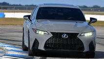 Lexus IS 500 F Sport Performance Launch Edition Cornering