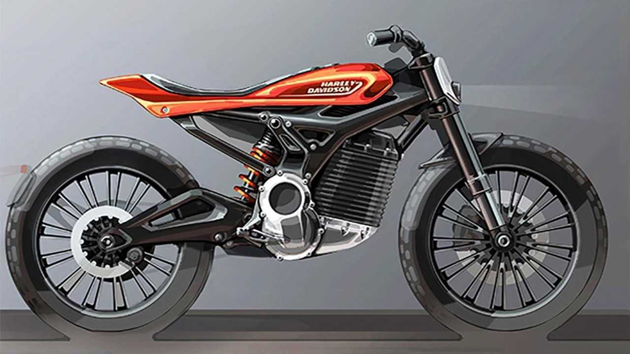 Harley Electric Tracker Concept