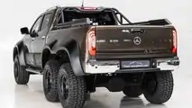 Mercedes-Benz X-Class Six-Wheeler Rear Angled