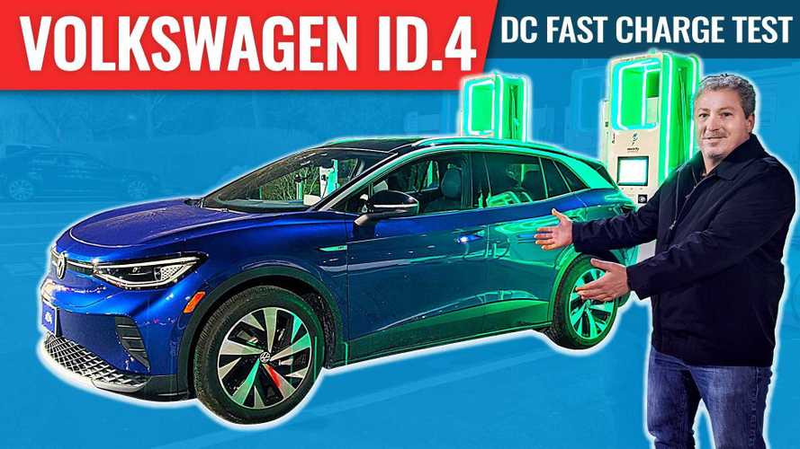 How Fast Does The Volkswagen ID.4 Charge? Our DC Fast Charge Test Finds Out