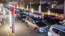 La Toyota Land Cruiser 300 della polizia di Dubai