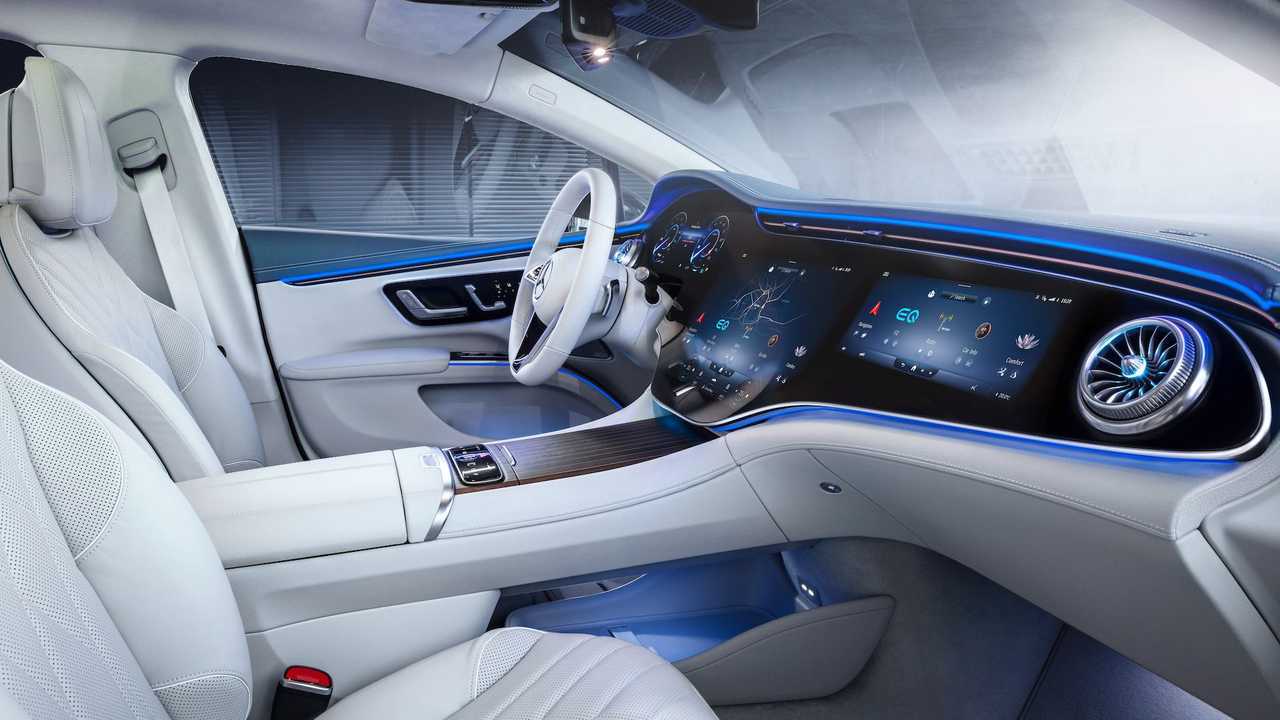 2022 Mercedes-Benz EQS İç Mekanı