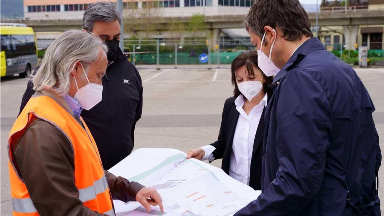Cantiere autobus idrogeno Bolzano, SASA