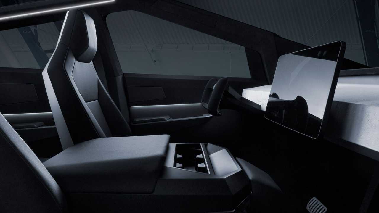 Tesla Cybertruck interior