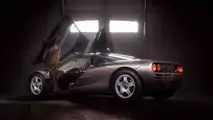 1995 McLaren F1 Gooding and Company Auction 2020 Portes arrière ouvertes