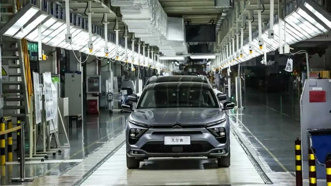 Citroen C5 X Üretim Bandı