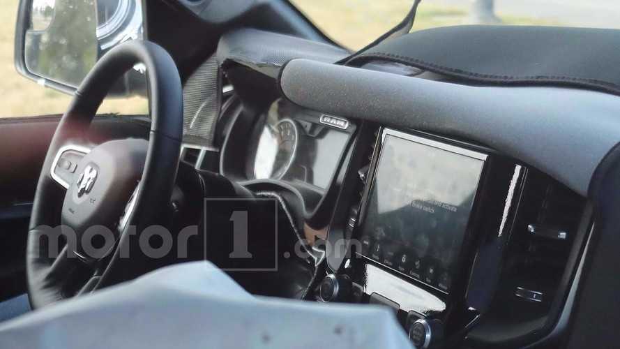 2019 Ram 1500 interior spy photo