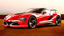 Toyota Supra Rendering
