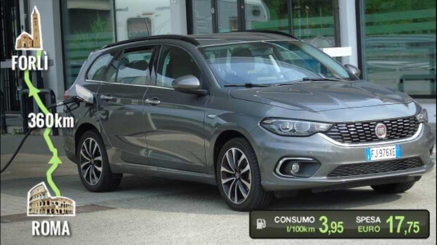 Fiat Tipo SW 1.6 Multijet, la prova dei consumi reali