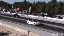 This Tesla Model 3 Leaving Smoking Diesels Behind Is A Metaphor