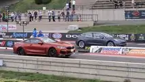 Tesla Vs. BMW Drag Race