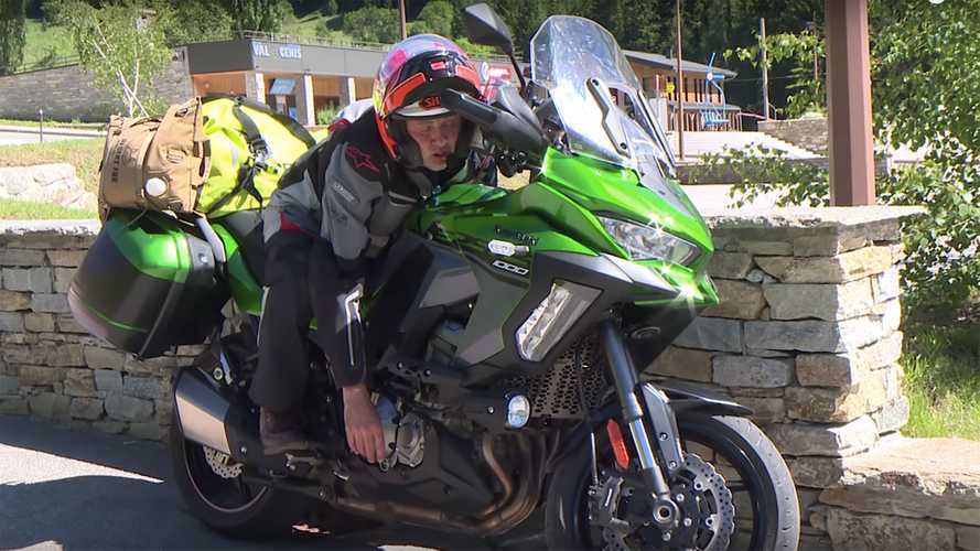 Watch This Guy Live In The Saddle Of A Versys For 96 Hours