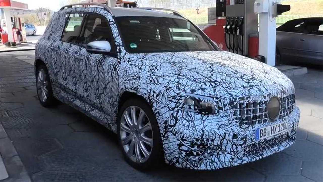 Mercedes-AMG GLB 35 Spy Video