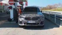 BMW X6 M50i casus görüntüler