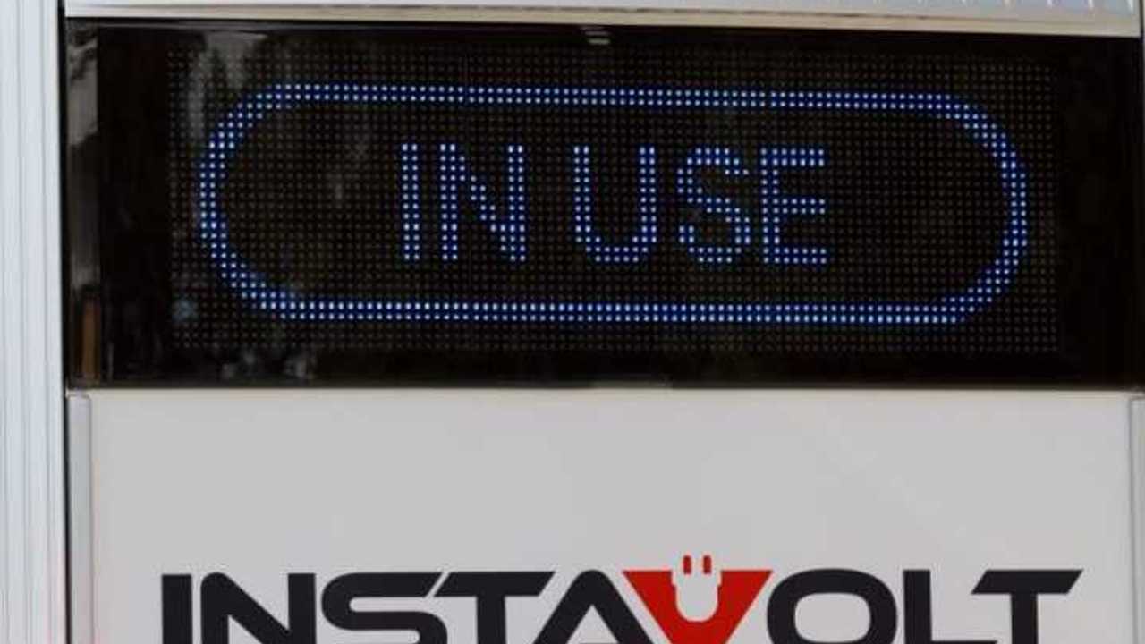 ChargePoint ultra-fast charger in InstaVolt network