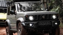 Suzuki Jimny with rooftop tent