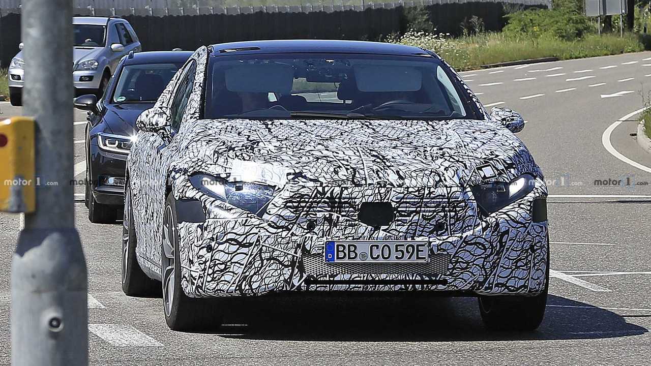 2021 Mercedes EQS spy photo | InsideEVs Photos