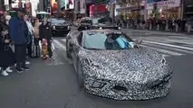 C8 Corvette Announcement New York