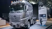 Daimler Nutzfahrzeuge auf der Bauma 2019
