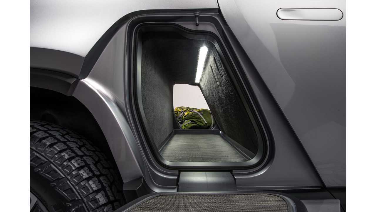 New Images Of Rivian R1T Electric Truck Show Fancy Roof Rack
